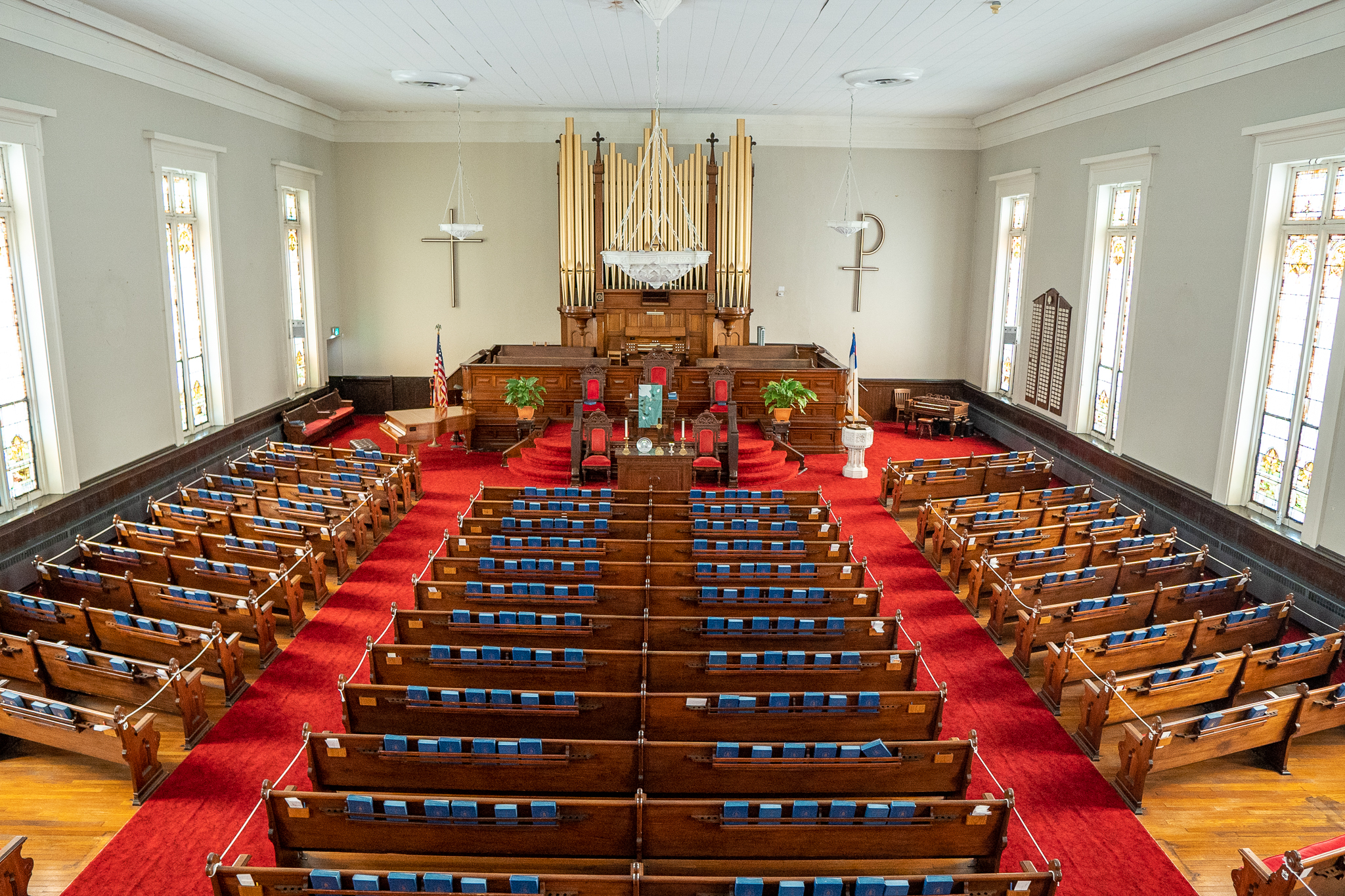 First Presbyterian Church sanctuary interior