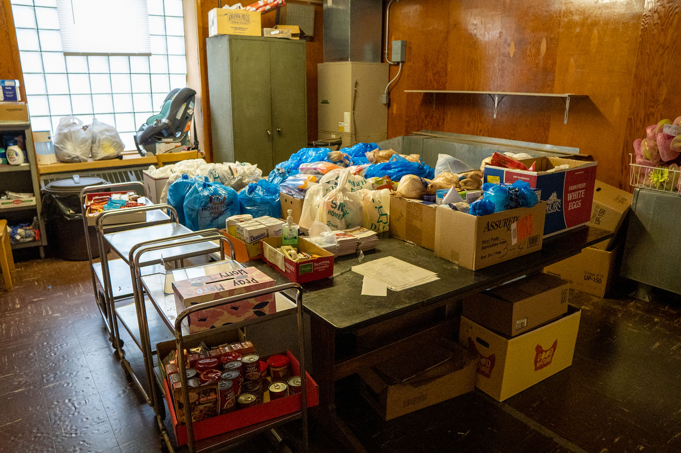 Food Pantry supplies