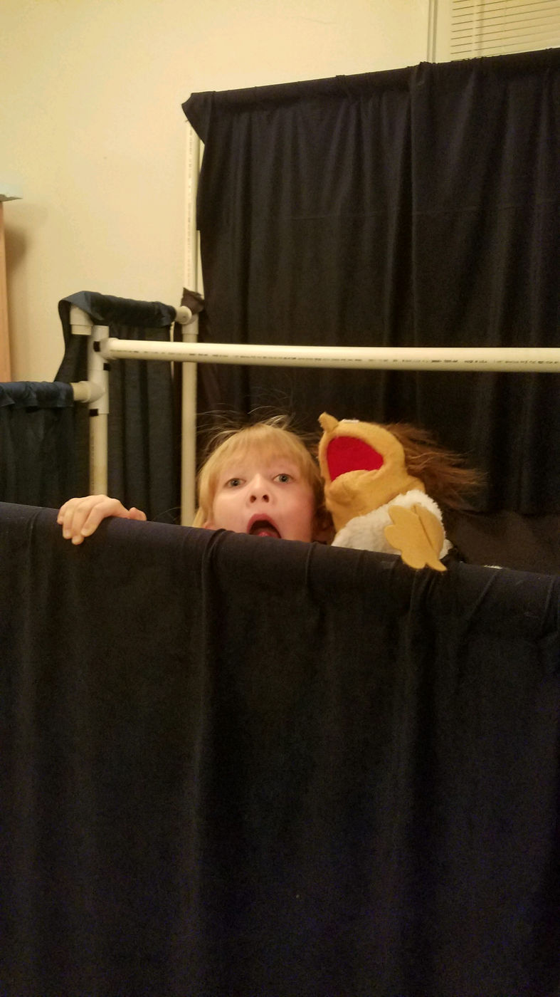 Youth puppet ministry