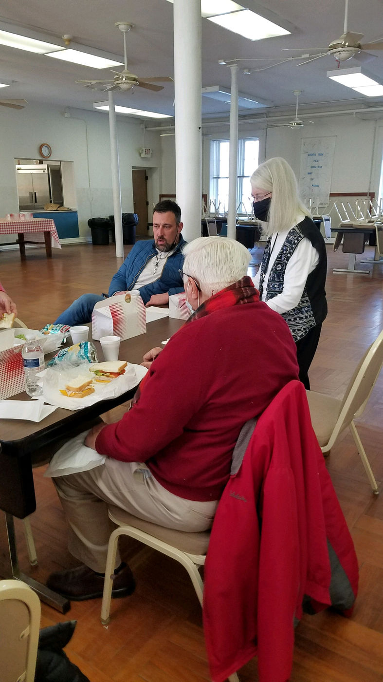 Lunch with friends